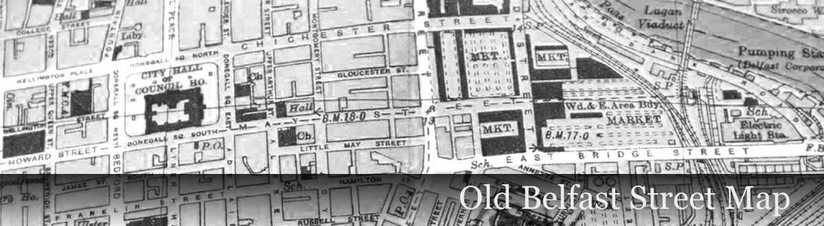 Old Belfast Street Map